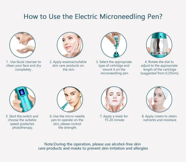 Dr. Pen A6S Wireless Microneedling Pen - Bellezzawow