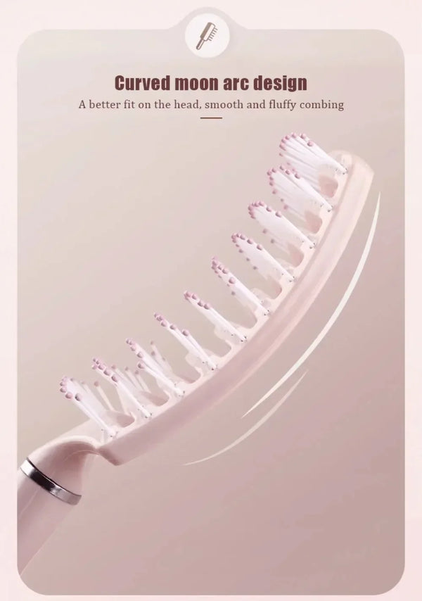 Wide Tooth Detangling Brush for Wet & Curly Hair Hair Brush