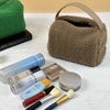 Winter Cosmetic Pouch Fluffy Travel Cosmetic Bag