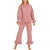Women’s Plaid Long Sleeve Pajama Set Red Long Sleeve Pajama Set