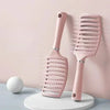 Wide Tooth Detangling Brush for Wet & Curly Hair - Bellezzawow