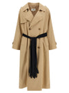 Mm6 Maison Margiela Mm6 Maison Margiela Trench Coat With Gloves