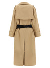 Mm6 Maison Margiela Mm6 Maison Margiela Trench Coat With Gloves