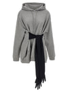 Mm6 Maison Margiela Mm6 Maison Margiela Hoodie Dress With Gloves