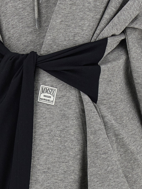 Mm6 Maison Margiela Mm6 Maison Margiela Hoodie Dress With Gloves