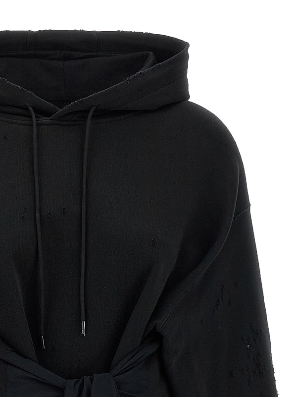 Mm6 Maison Margiela Mm6 Maison Margiela Hoodie Dress With Gloves