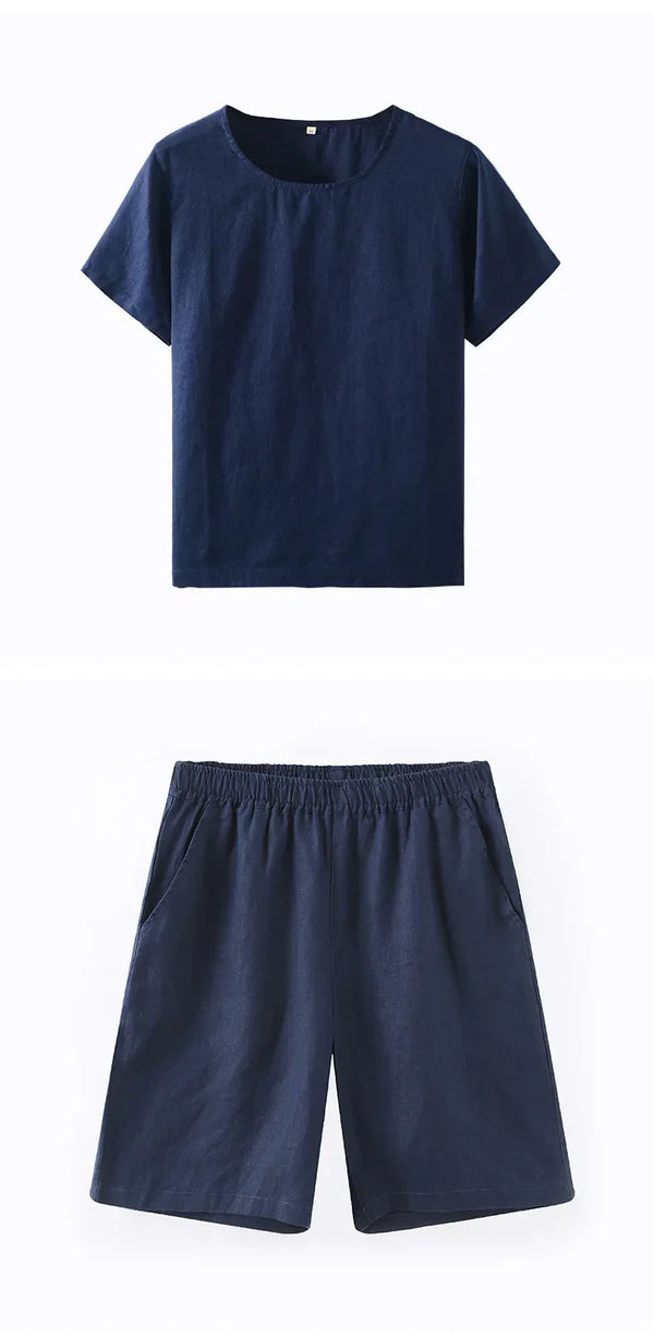 2-Piece Linen Pajama Set 2-Piece Linen Pajama Set