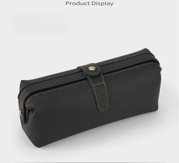 Genuine Leather Cosmetic Bag Leather Cosmetic Bag