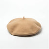 Unisex Wool Beret – Large Winter Hat camel L 58-60cm Unisex Wool Beret – Large Winter Hat