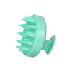 Silicone Scalp Massage Brush Green A Silicone Scalp Massage Brush