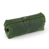 Genuine Leather Cosmetic Bag 7025green Leather Cosmetic Bag