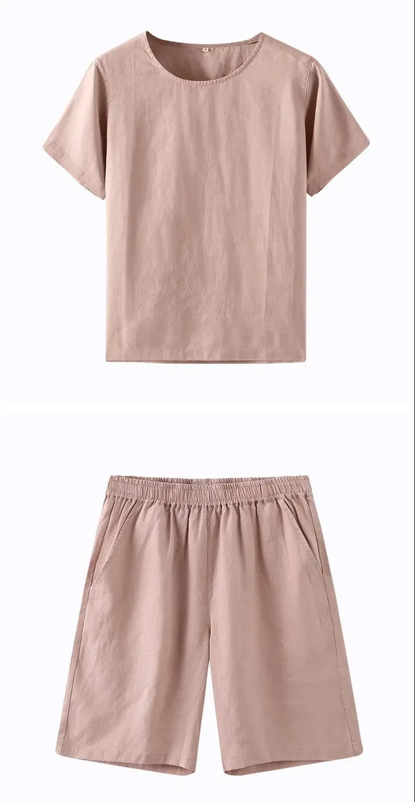 2-Piece Linen Pajama Set 2-Piece Linen Pajama Set