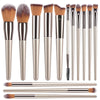 Hot Champagne Cosmetic Brush Set 14 pcs Makeup Brush Set