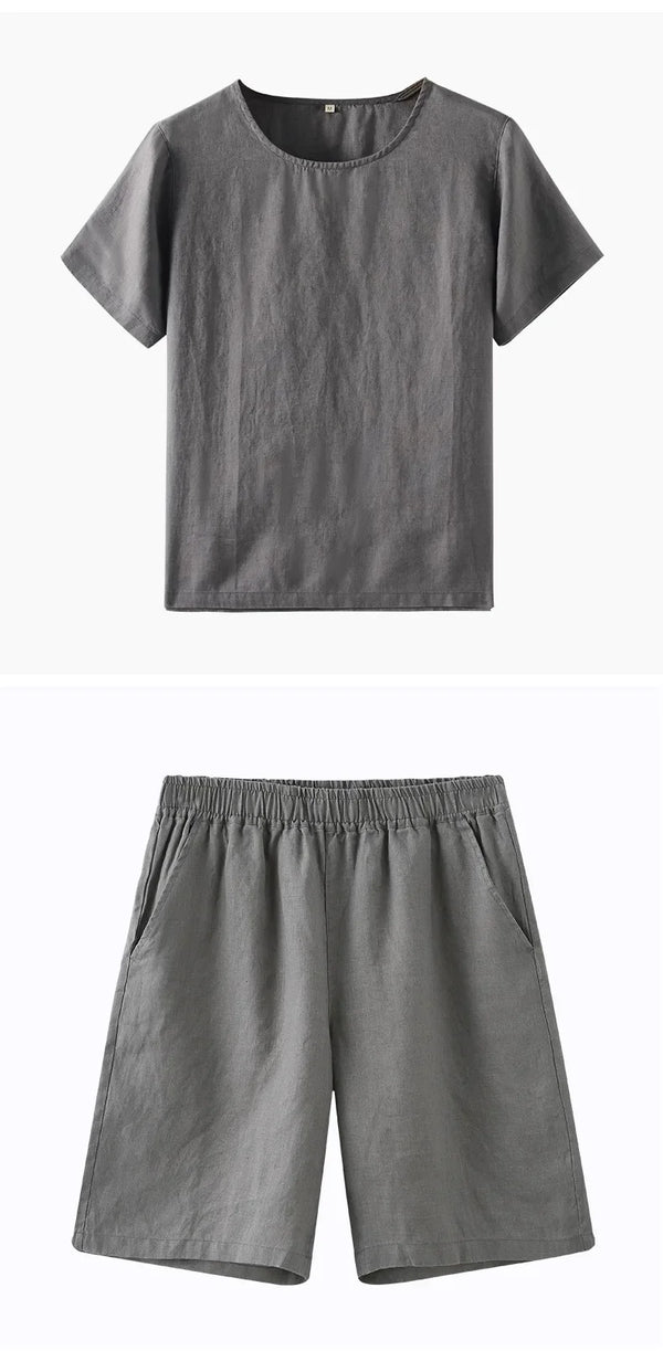 2-Piece Linen Pajama Set 2-Piece Linen Pajama Set