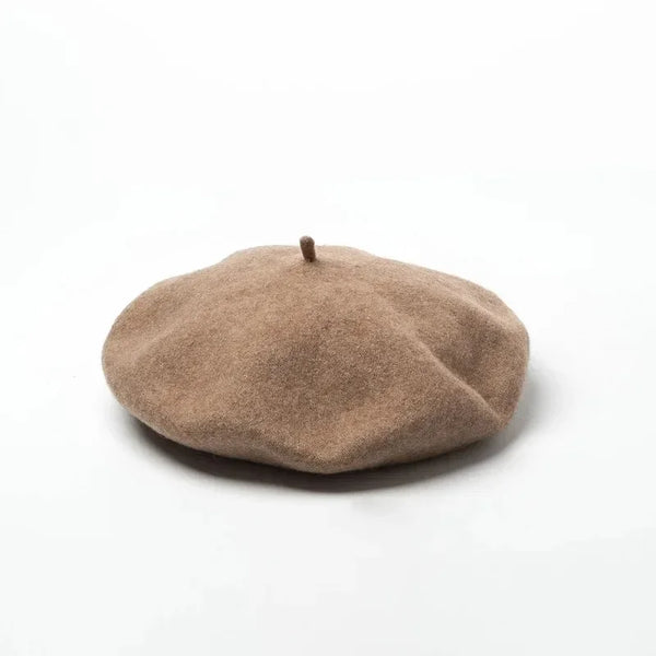 Unisex Wool Beret – Large Winter Hat Unisex Wool Beret – Large Winter Hat