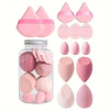 Makeup Sponge Set 14Pcs Pink in box Makeup Sponges