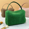 Winter Cosmetic Pouch Fluffy Travel Cosmetic Bag