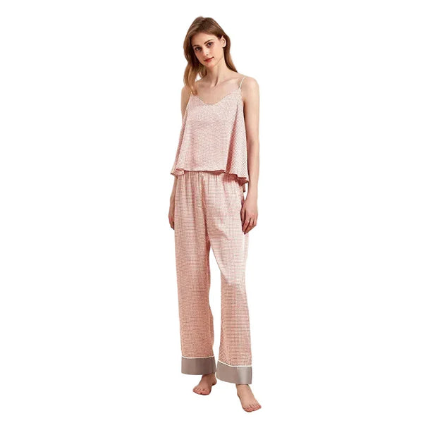 Women’s 3-Piece Silky Satin Pajama Set – Kimono & Robe 3-Piece Silky Satin Pajama Set