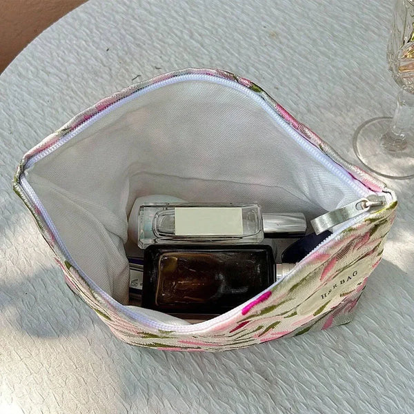Floral Travel Cosmetic Bag Travel Cosmetic Bag