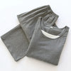 Women’s Cotton Pajama Set – Long Sleeve Two-Piece Spring & Autumn Nightwear Cotton Pajama Set