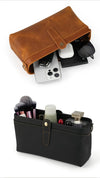 Genuine Leather Cosmetic Bag Leather Cosmetic Bag
