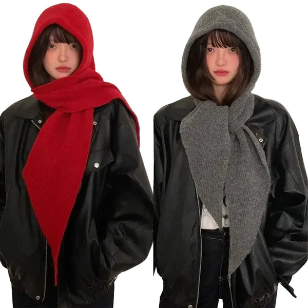 Women Hooded Balaclava Scarf – Windproof Winter Women Hooded Balaclava Scarf – Windproof Winter