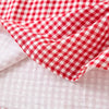 Cotton Plaid 3/4 Sleeve Pajama Set Cotton Plaid 3/4 Sleeve Pajama Set