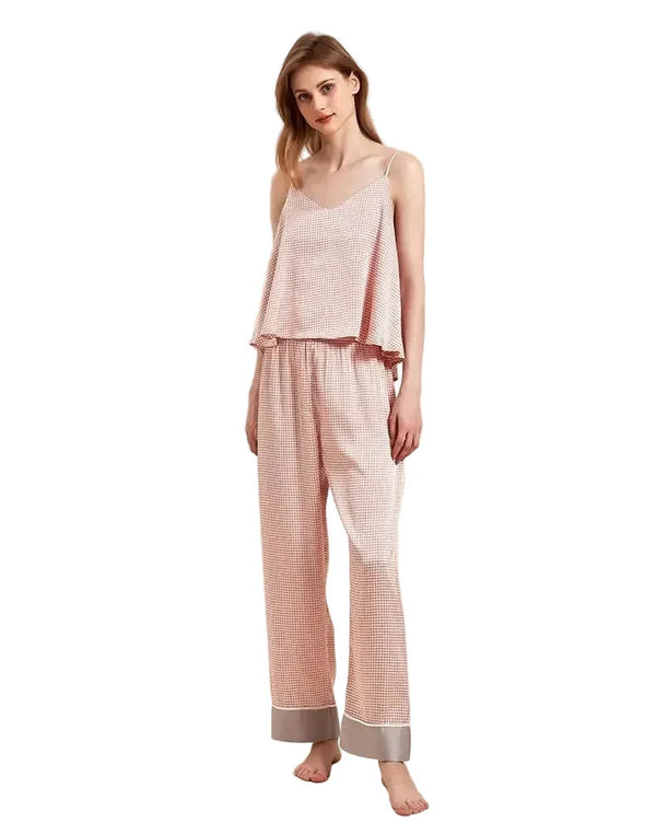 Women’s 3-Piece Silky Satin Pajama Set – Kimono & Robe 3-Piece Silky Satin Pajama Set