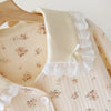 Women’s Thick Cotton Pajama Set – Autumn Floral Sleepwear Women’s Thick Cotton Pajama Set