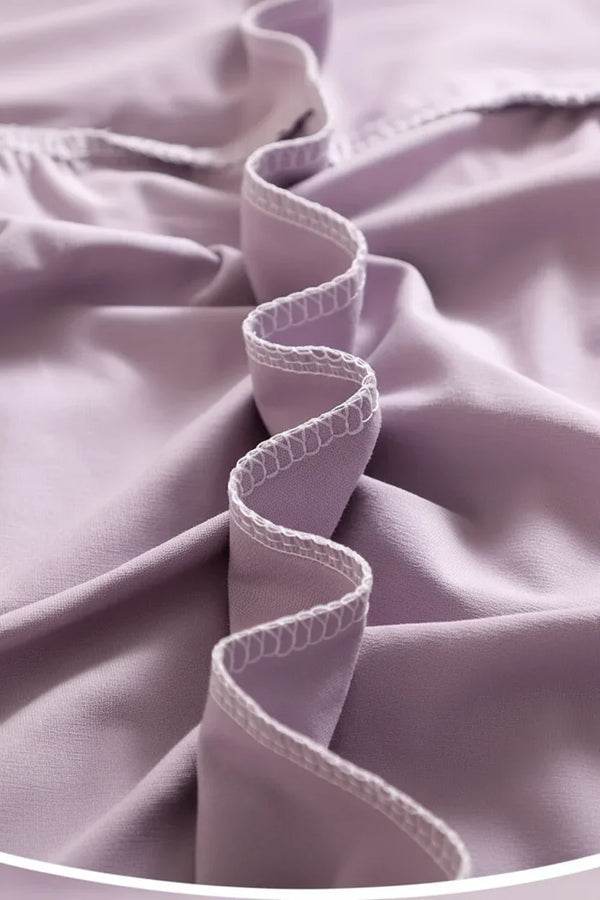 Modal Cotton Pajamas for Women Long-sleeved V-neck Home Clothes Elegant Lace Can Be Worn on the Outside Loose Suit