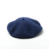Unisex Wool Beret – Large Winter Hat dark blue L 58-60cm Unisex Wool Beret – Large Winter Hat