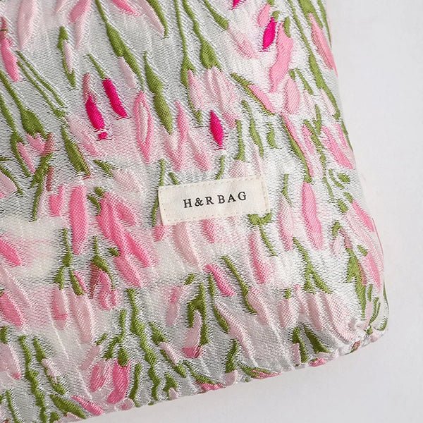 Floral Travel Cosmetic Bag Travel Cosmetic Bag