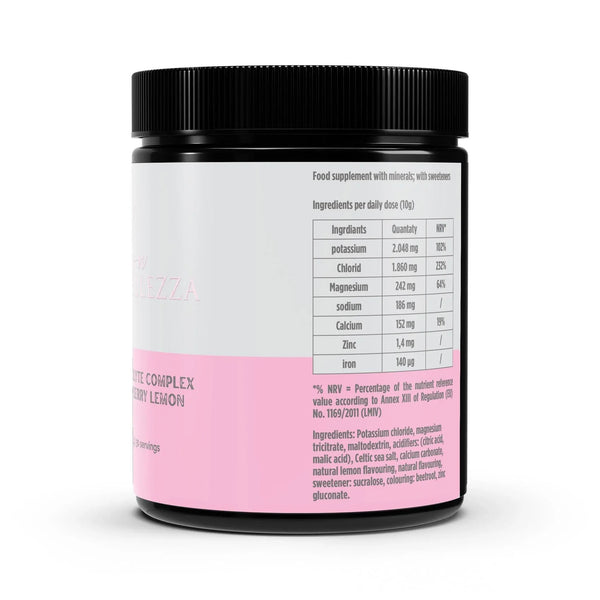 Electrolyte Powder Strawberry Lemon - 300g Electrolyte Mineral Powder
